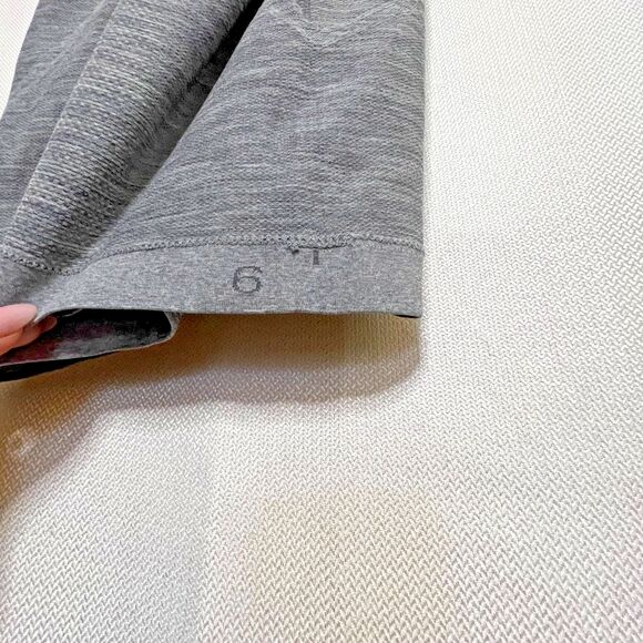 Lululemon Swift Stride Heathered Grey Racerback Tank Top Size 6 - Picture 9 of 14